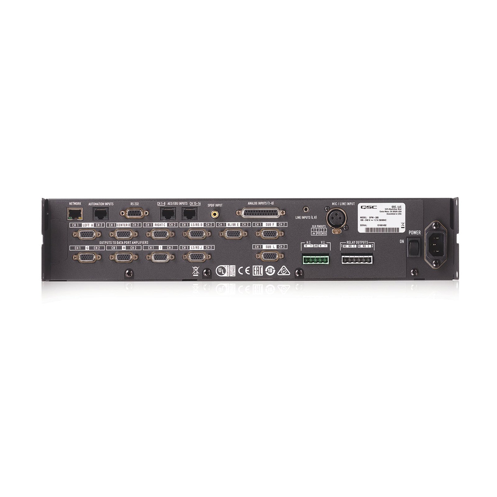 Q-SYS - DPM-3001